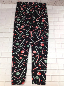 LuLaRoe TC Soccer Balls Sports Black & White on Gray Ball Leggings RARE