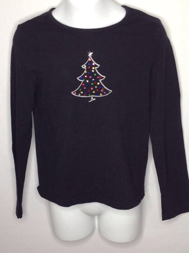No Brand Black Print Top