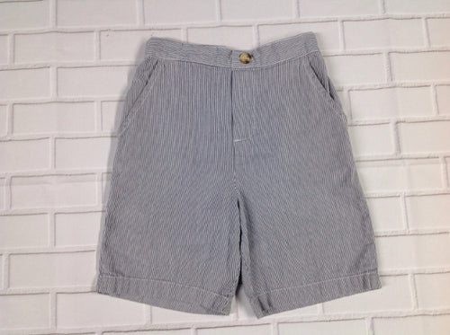 No Brand Blue & White Stripe Shorts