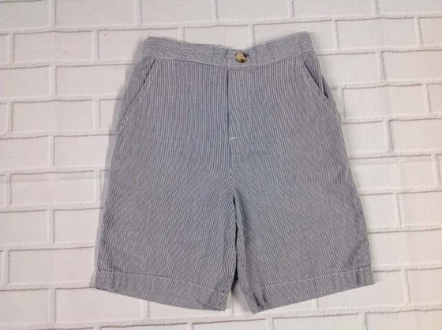 No Brand Blue & White Stripe Shorts