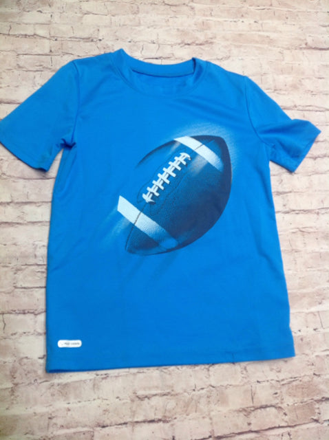 *No Brand Blue Football Top