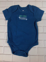 No Brand Blue Print Onesie