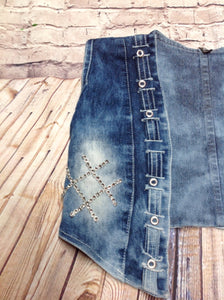 No Brand Blue Vest