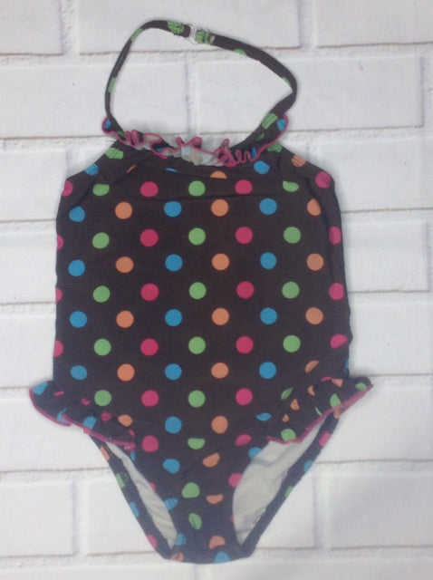 No Brand Brown & Pink Swimwear