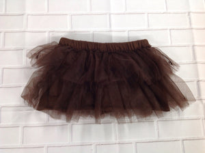 No Brand Brown Skort