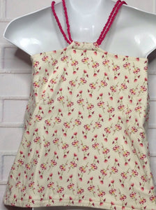 No Brand CREAM PRINT Top