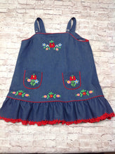 No Brand DENIM LOOK Flowers Dress