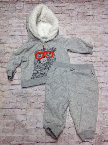 No Brand Gray & Black 2 PC Outfit