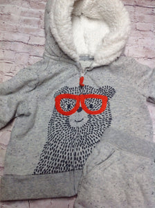 No Brand Gray & Black 2 PC Outfit