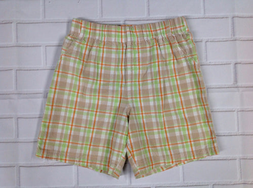 No Brand Green & Beige Shorts