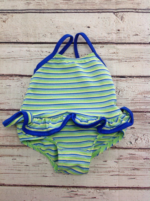 No Brand Green & Blue Swimwear