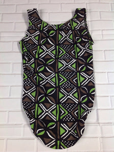 No Brand Green & Brown Dance Wear