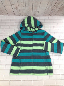 No Brand Green & Gray Top