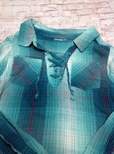 No Brand Green & Pink Top