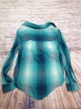 No Brand Green & Pink Top