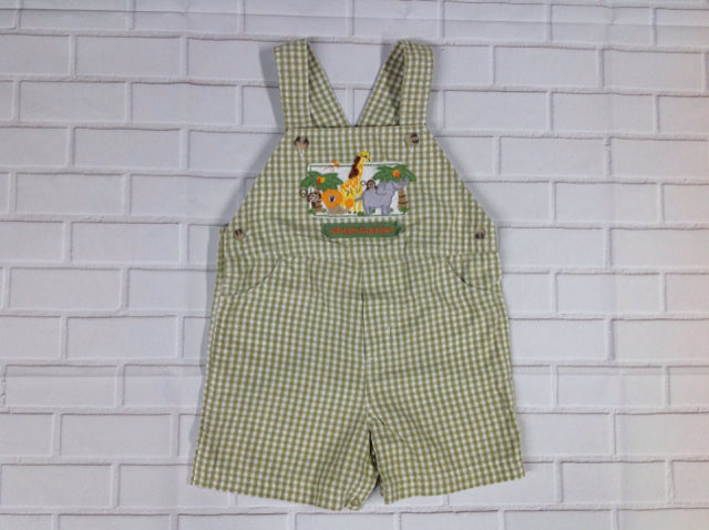 No Brand Green & White Shortalls