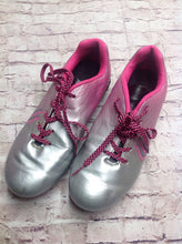 *No Brand HOT PINK & SILVER Cleats Size 2.5