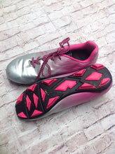 *No Brand HOT PINK & SILVER Cleats Size 2.5