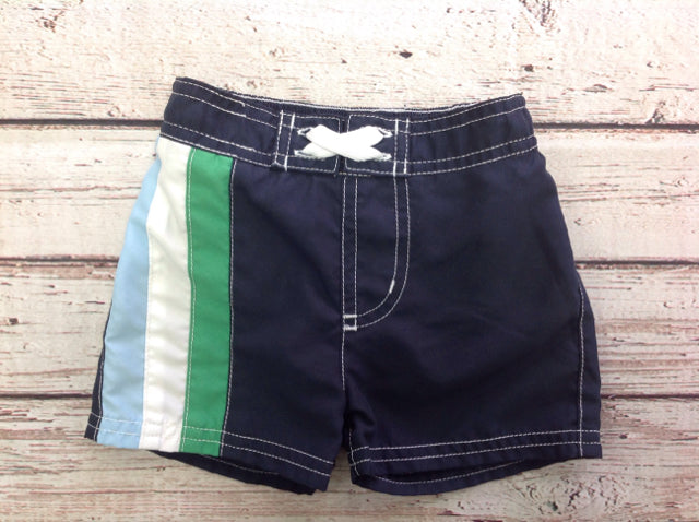 No Brand NAVY & GREEN Swimwear