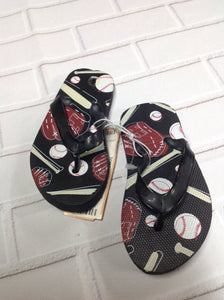 No Brand Navy Print Sandals