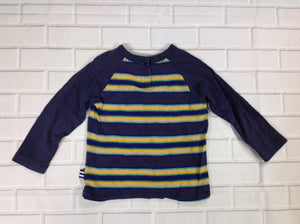 *No Brand Navy Print Top