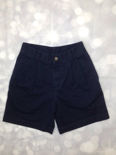 No Brand Navy Solid Shorts