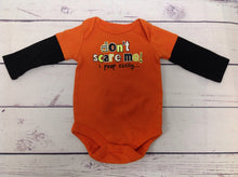 No Brand Orange Print Top