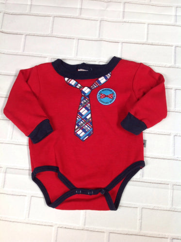 No Brand Red & Blue Top