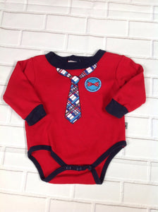 No Brand Red & Blue Top