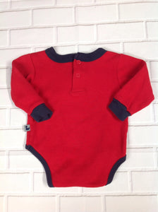 No Brand Red & Blue Top