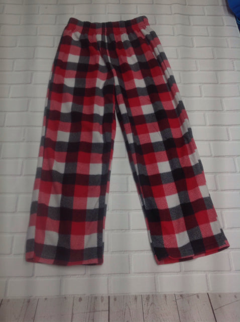 No Brand Red Print Plaid Sleepwear