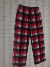 No Brand Red Print Plaid Sleepwear