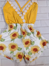 No Brand Yellow Print One Piece
