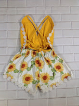 No Brand Yellow Print One Piece