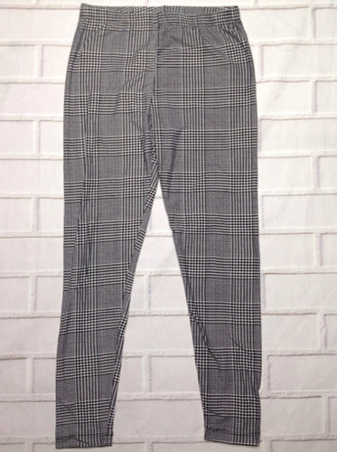 No Comment Black & White Pants