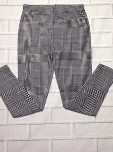 No Comment Black & White Pants