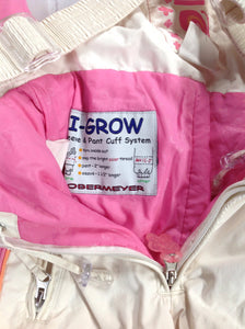 Obermeyer WHITE & PEACH Snowsuit