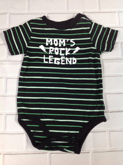 Okie Dokie Black & Green Top
