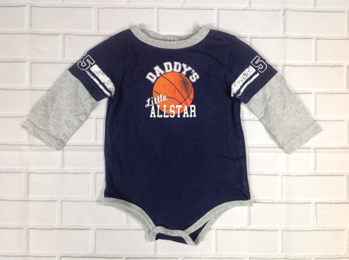 Okie Dokie Blue Daddys Allstar Top