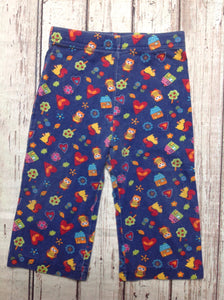 Okie Dokie Blue Print Pants