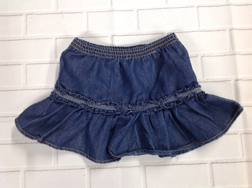 Okie Dokie Blue Skirt