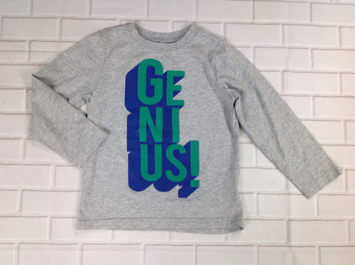 Okie Dokie GRAY PRINT Top