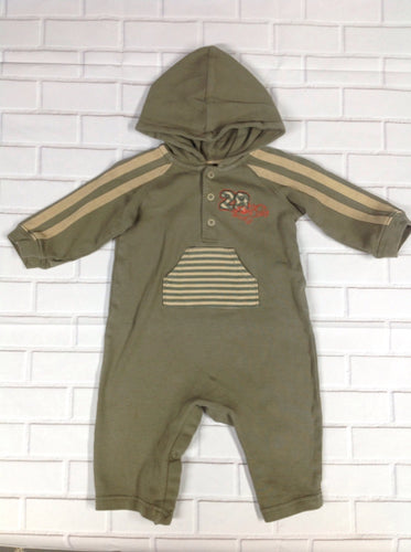 Okie Dokie GREEN & TAN One Piece