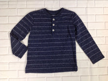 Okie Dokie Navy Print Top