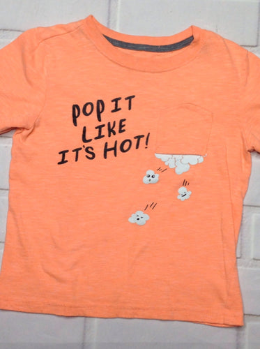 Okie Dokie Orange & Gray Top