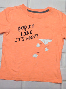 Okie Dokie Orange & Gray Top