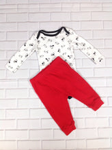 Okie Dokie WHITE & BLACK 2 PC Outfit