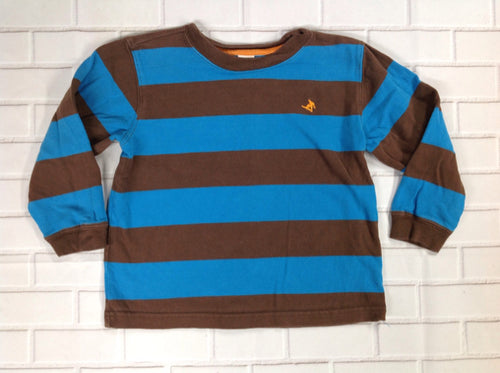 Old Navy BLUE & BROWN Top