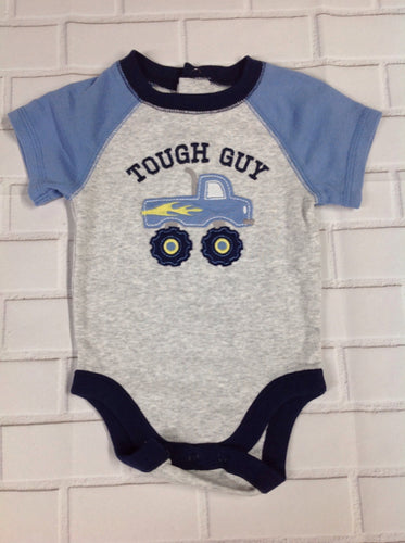 Old Navy BLUE & GRAY Top