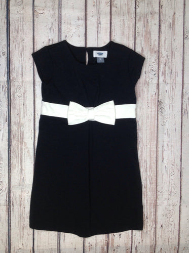 Old Navy Black & Cream Dress